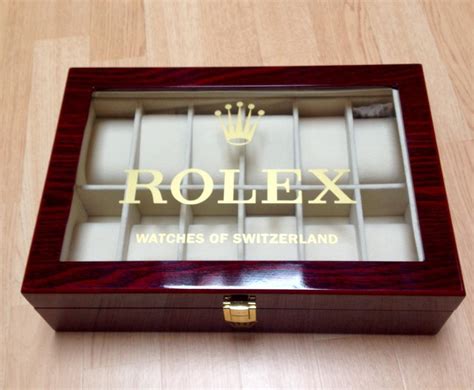 replica watch boxes for sale|used rolex watch boxes.